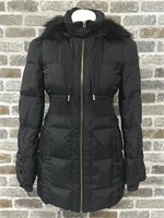 Juicy Couture
 Black Ladies Quilted Coat, Small