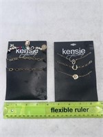 NEW Lot of 2-3pc Kenzie Jewelry Necklaces