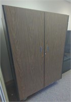 Large storage cabinet 4'w 25"d 67"h