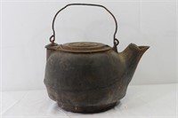 Vintage Large Cast Iron Kettle