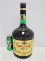 Vieille bouteille de Cognac V.S.O.P Courvoisier