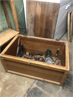 Antique Box and Contents