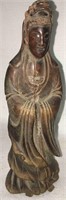 Oriental Wood Carved Figurine