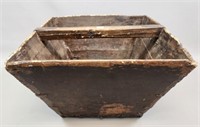 Antique Chinese Rice Measuring Bucket/Basket