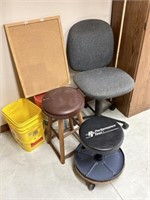 Computer Chair, Hydraulic Shop Seat, Stool