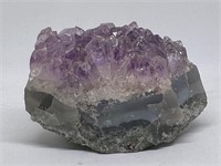 Vintage Amethyst Purple Quartz Rock