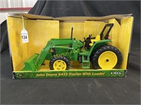 John Deere 6410 tractor with loader, 1/16 scale,