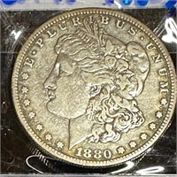 1880 - S  Morgan Silver $ Coin