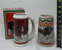 Budweiser Beer Steins