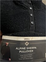 ALPINE SHERPA PULLOVER Black