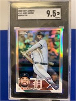 2023 Topps Chrome Riley Greene REF ROOKIE SGC 9.5