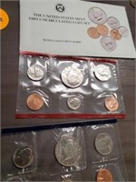 1989 UNCIRCULATED COIN SET