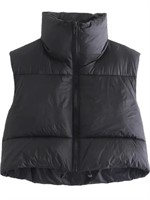 New medium size KEOMUD Women's Winter Crop Vest