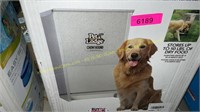 Pet Lodge Dog Feeder, Holds 50lbs (Damaged)