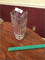 Lead crystal vase 10 in tall