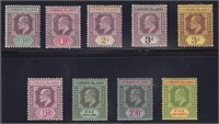 Leeward Islands Stamps #29-40 Mint HInged CV $219