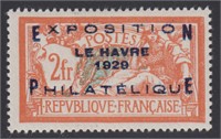 France Stamps #245 Mint LH 1929 Le Havre Expositio