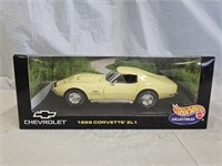 Hot Wheels 1969 Chevrolet Corvette Die Cast Car