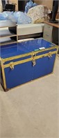 BLUE BLANKET CHEST 42"X20"X25"