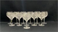 Set of 12 Waterford Crystal Glenmore