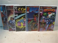 COMIC BOOKS - LOT OF 5 DIFFERENT #1 or #0 ISSUES