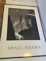Large Vintage 1985 Ansel Adams Half Dome Yosemite