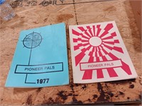 Pioneer Pals Grade School Yearbooks.  1976-77 &