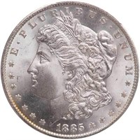 $1 1885-O PCGS MS67 CAC
