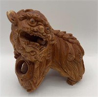 MCM Chinese carved Foo Dog