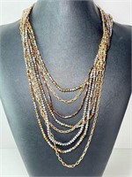 Chain Beaded Necklace