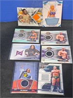 (8) Relic WWE Wrestling Cards