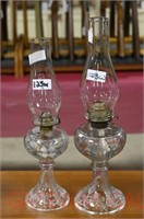 (2) Oil Lamps: