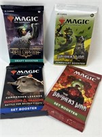 (4) MTG Magic Booster Packs