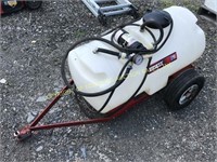 Huskee pull behind yard sprayer