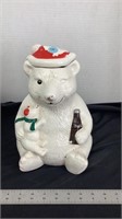 Coca Cola Bear cookie jar