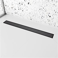 28 inch Linear Shower Drain with Removable Square