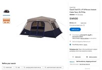 W4792  Ozark Trail 13' x 9' Instant Cabin Tent