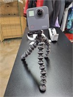 GoPro camera on flexible tripod
