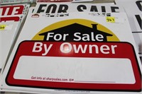 8 FOR SALE BY OWNER SIGNS