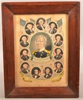 Zachary Taylor President Campaign Print Currier