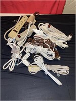 Large amount extension cords