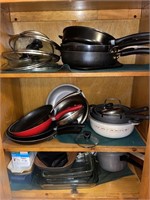 Large amount of pots and pans