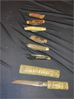 Miscellaneous pocket knives