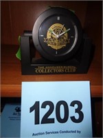 Anheuser-Busch collectors club clock