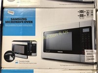 SAMSUNG $199 RETAIL MICROWAVE OVEN-ATTENTION
