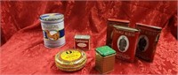 ASSORTED VINTAGE  TINS