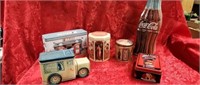 ASSORTED COCA COLA TINS