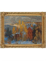 DAMAGED $75 (16x20") Gold Canvas Frame