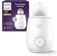 $50-Philips AVENT Fast Baby Bottle Warmer with Sma