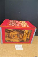 Coca Cola Wood Bx  Crate with Checkers ATlanta GA